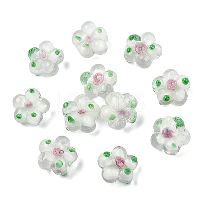 15PCS Handmade Lampwork Beads LAMP-YW0001-66J-1