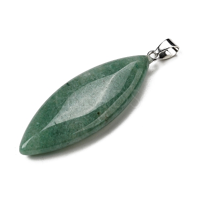 Natural Green Aventurine Big Pendants G-F820-06O-1