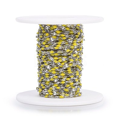 304 Stainless Steel Link Chains CHS-F002-B08-1