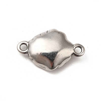 Non-Tarnish 304 Stainless Steel Connector Charms X-STAS-I696-03P-1