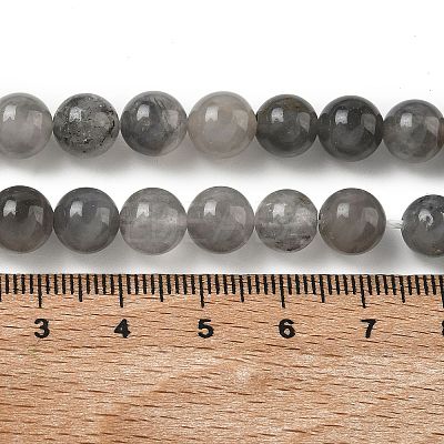 Natural Cloudy Quartz Beads Strands G-D840-69-8mm-1