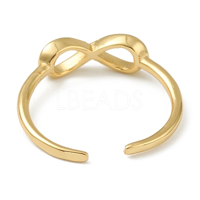 Brass Cuff Rings RJEW-L100-004G-1