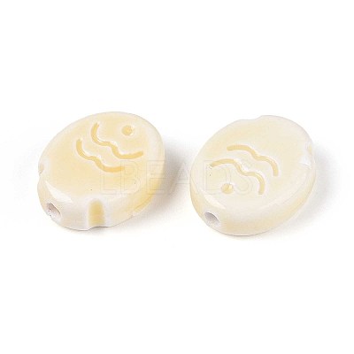 Handmade Porcelain Ceramic Beads PORC-T133-24E-1