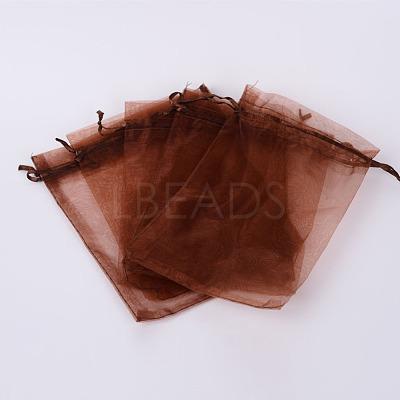 Organza Gift Bags with Drawstring OP-R016-13x18cm-12-1