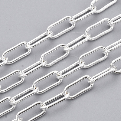 Unwelded Iron Paperclip Chains CH-S125-09B-S-1