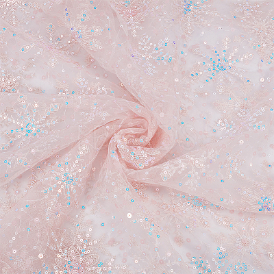 Organza Fabrics DIY-WH0622-098B-1