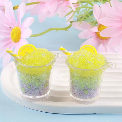 Luminous Resin Pendants FIND-PW0017-19C-1