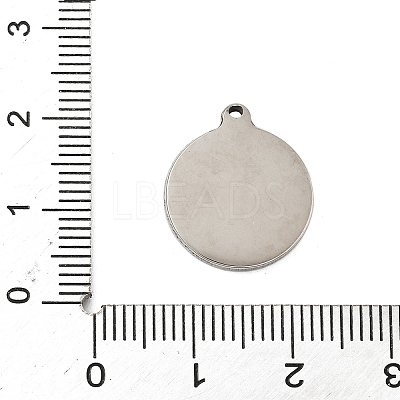 304 Stainless Steel Tibetan Style Pendants STAS-S185-07AS-A-1