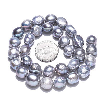 Natural Cultured Freshwater Pearl Beads Strands PEAR-N014-10B-1