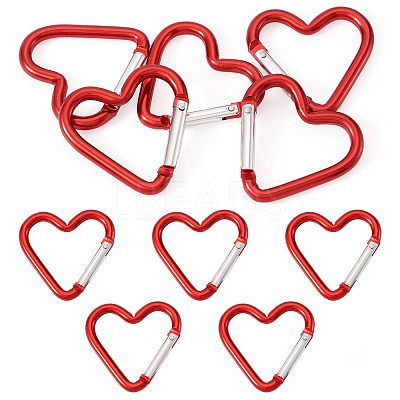 5Pcs Zinc Alloy Spring Gate Rings FIND-TA0009-73I-1