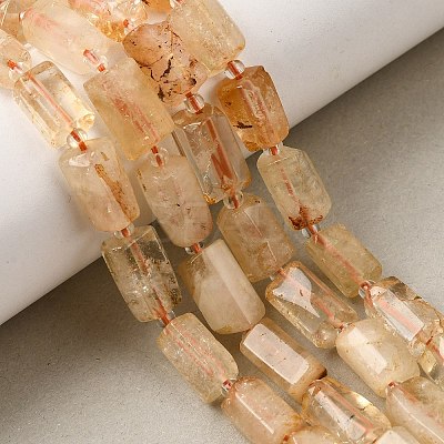 Heated Natural Citrine Beads Strands GG-CBA8682-A02-1