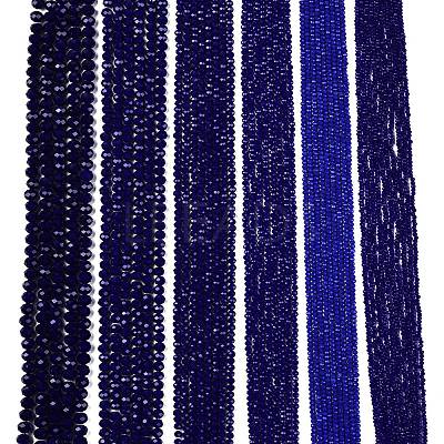 Opaque Solid Color Imitation Jade Glass Beads Strands EGLA-A044-P8mm-D07-1