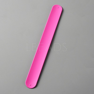 Silicone Slap Bracelet BJEW-WH0020-13G-1