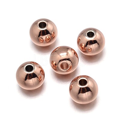 Brass Beads KK-F0317-2.5mm-01RG-NR-1