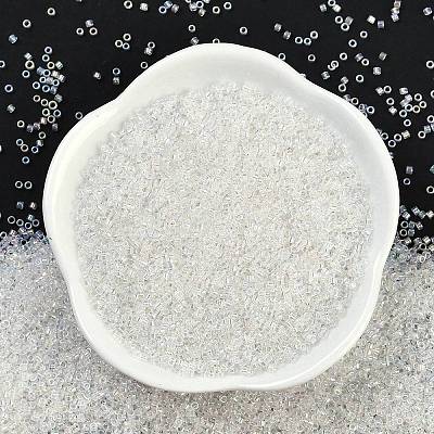 Transparent Colours Rainbow Glass Seed Beads SEED-H003-12B-1
