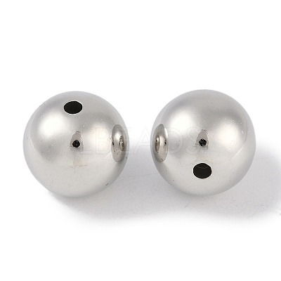CCB Plastic Round Beads ALUM-U001-08C-09-1
