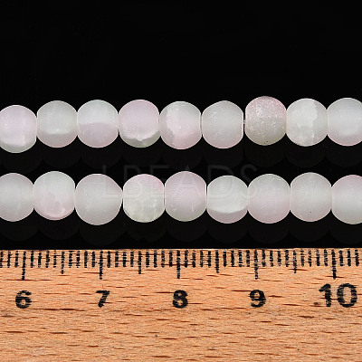 Crackle Glass Beads Strands GLAA-N009-6mm-01-1