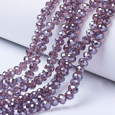 Electroplate Glass Beads Strands LS-EGLA-A034-T2mm-A05-1