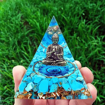 Orgonite Pyramid Resin Display Decorations PW23040682560-1