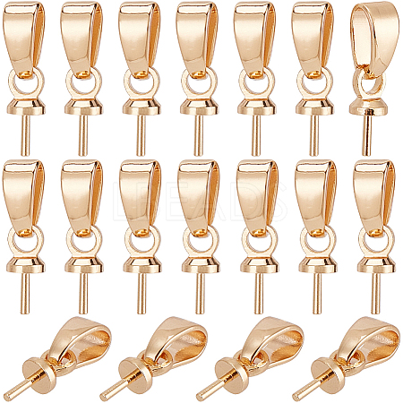 44Pcs Brass Cup Peg Bails KK-CN0002-98-1