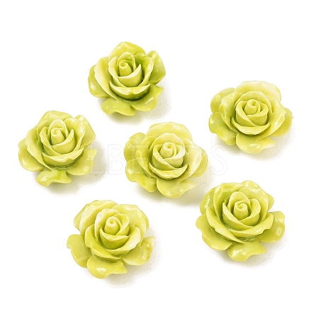 Synthetic Coral Dyed Carved Beads SHEL-Z003-03B-02-1
