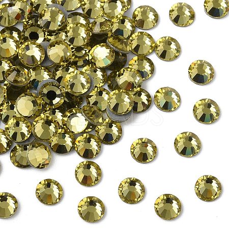 Preciosa&reg Crystal Hotfix Flatback Stones Y-PRC-HSS8-80250-1