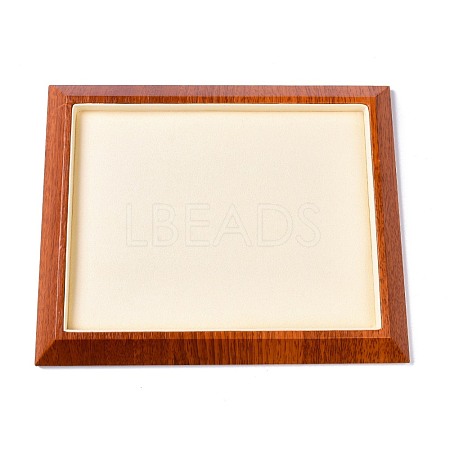 Rectangle Wood Pesentation Jewelry Bracelets Display Tray ODIS-P008-19B-02-1