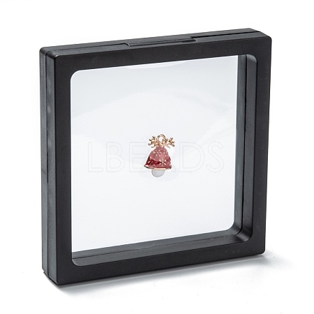 Square Transparent PE Thin Film Suspension Jewelry Display Stands CON-D009-02B-02-1