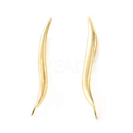Alloy Dangle Earrings EJEW-F270-10G-1