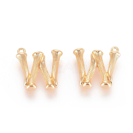 Brass Pendants X-KK-T038-193G-W-1
