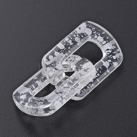 Transparent Acrylic Linking Rings OACR-N009-017A-15-1