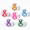 Transparent Clear Acrylic Beads MACR-N008-56V-2