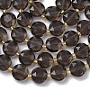 Natural Ice Obsidian Beads Strands G-C116-A191-01-4