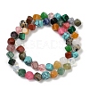 Natural & Synthetic Mixed Gemstone Beads Strands G-A257-A20-01-3