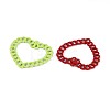 Spray Painted Alloy Pendants PALLOY-T092-89M-2
