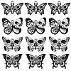 20Pcs 4 Style Halloween Alloy Enamel Pendants ENAM-SC0003-99-1