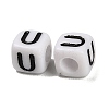 Opaque Acrylic Beads OACR-S076-01U-2