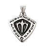 304 Stainless Steel Pendants STAS-R163-01AS-1