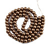 Baking Paint Glass Pearl Bead Strands X-HY-Q003-3mm-30-3