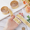 Gorgecraft Ethnic Style Polyester Silk Grosgrain Ribbon OCOR-GF0003-67A-3