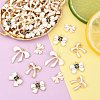 50Pcs 5 Styles Alloy Enamel Charms ENAM-YW0005-82-4