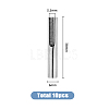 10Pcs 316 Stainless Steel Rigging AJEW-FH0003-12-2