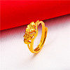 Alloy with Brass Finger Rings FS-WG26B4E-03-1