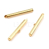 304 Stainless Steel Slide On End Clasp Tubes STAS-C044-08E-G-2