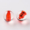 Transparent Acrylic Beads TACR-S154-01A-2