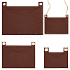 3Pcs 3 Style Felt Bags Organizer Insert PURS-WR0006-87A-1