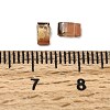 2-Hole Transparent Glass Seed Beads SEED-S023-30B-28-3