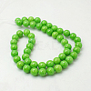 Natural Mashan Jade Round Beads Strands X-G-D263-12mm-XS17-2