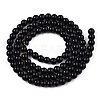 Opaque Solid Color Glass Beads Strands GLAA-T032-P10mm-01-3