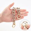 2Pcs 2 Style Zinc Alloy Purse Extender Chains FIND-CA0003-17-3